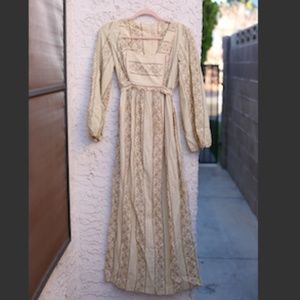 Vintage 70’s Long Sleeve Dress